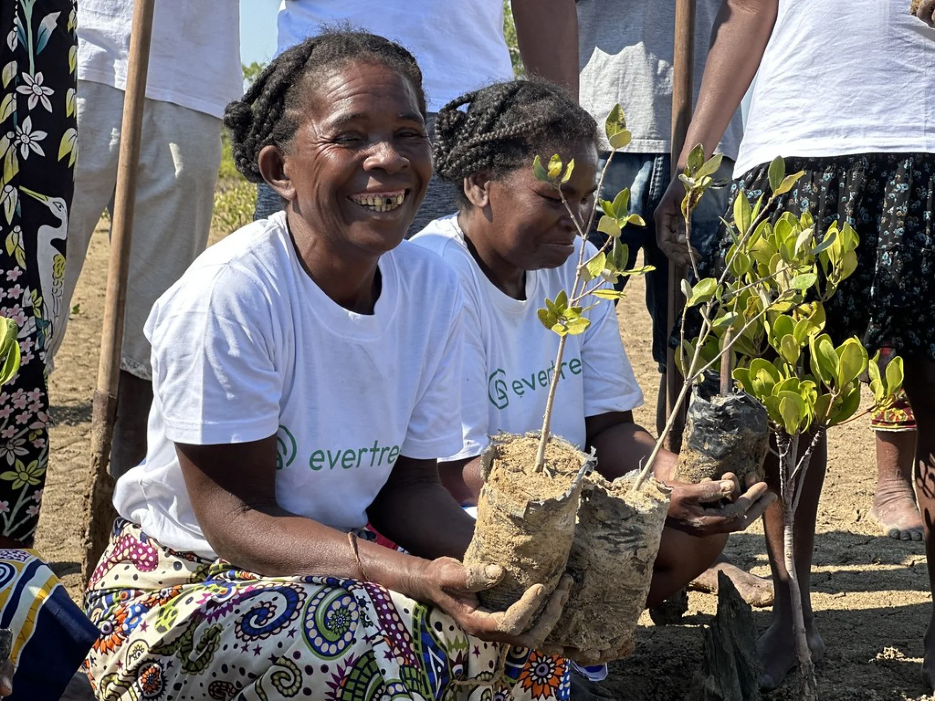 Boundary between the community-managed forest and neighbouring smallholder land, Madagascar